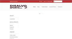Desktop Screenshot of disalvosports.com